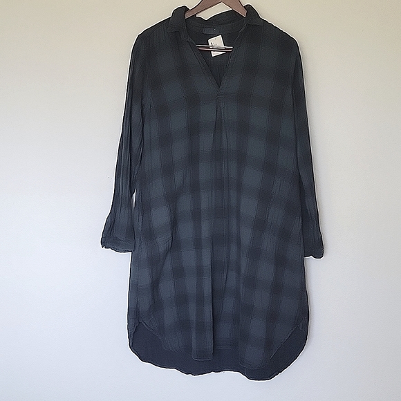 NWT CP Shades Lara Plaid Dress Tunic
